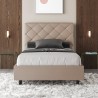 Łóżko dwuosobowe 140x200 ze schowkiem nowoczesny design Priya F Sprzedaż