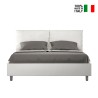 Podwójne łóżko 160x190 cm ze schowkiem i zagłówkiem Antea M Oferta