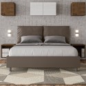 Podwójne łóżko 160x190 cm ze schowkiem i zagłówkiem Antea M Cena