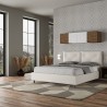 Podwójne łóżko 160x190 cm ze schowkiem i zagłówkiem Appia M 