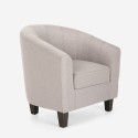 Fotel w nowoczesnym stylu do salonu biura lub poczekalni Seashell Class Wybór