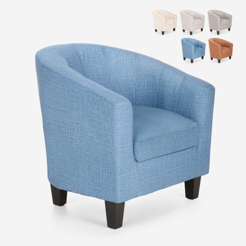 Fotel w nowoczesnym stylu do salonu biura lub poczekalni Seashell Class Promocja