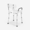 Krzesło łazienkowe dla osób starszych niepełnosprawnych podłokietniki Maple Oferta