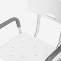 Krzesło łazienkowe dla osób starszych niepełnosprawnych podłokietniki Maple Katalog