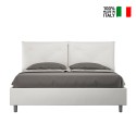 Podwójne łóżko 160x200 cm ze schowkiem i zagłówkiem Appia M1 Koszt
