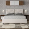 Podwójne łóżko 160x200 cm ze schowkiem i zagłówkiem Appia M1 Cena