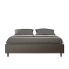 Podwójne łóżko 160x200 cm ze schowkiem sommier nowoczesne Azelia M1 Model