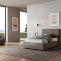 Łóżko 120x200 cm ze schowkiem nowoczesny design do sypialni Mika P1 