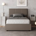 Łóżko 120x200 cm ze schowkiem nowoczesny design do sypialni Mika P1 Cena
