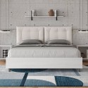 Podwójne łóżko 160x190cm drewniane ze schowkiem Egos Annalisa Cena