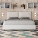 Podwójne łóżko 160x190 cm drewniane ze schowkiem nowoczesne Egos Antea Cena
