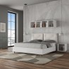 Podwójne łóżko 160x190cm ze schowkiem drewniane nowoczesne Egos Appia Rabaty