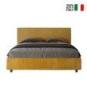 Podwójne łóżko 160x190 ze schowkiem nowoczesny design Arla Norris Era Oferta