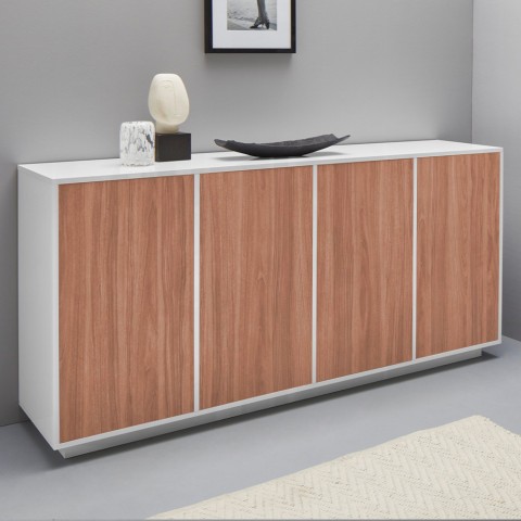 Komoda do salonu 180cm mebel biały drewno nowoczesny design Ceila Wood Promocja
