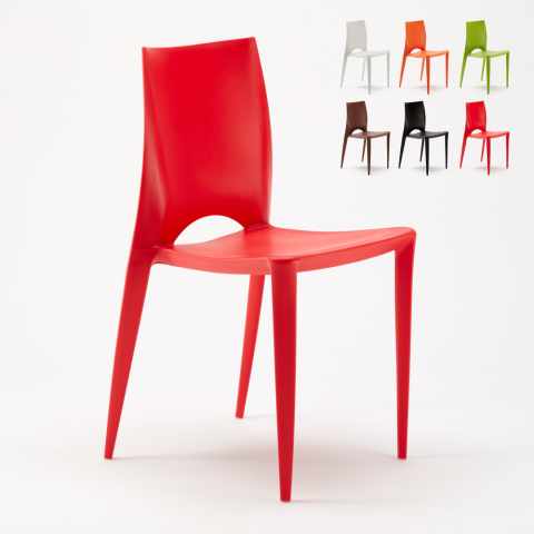 Kolorowe krzesło do restauracij lub baru Modern Design
