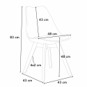 krzesło materiałowe z poduszką Tulipan nordica plus 