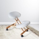 Drewniane krzesło ortopedyczne klęcznik ergonomiczny Balancewood Oferta