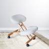 Drewniane krzesło ortopedyczne klęcznik ergonomiczny Balancewood Oferta