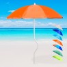 Parasol plażowy przeciwwiatrowy, ochronny UV 180 cm Girafacile Prometeo Cechy
