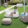 Sofa zewnętrzna z polietylenu nowoczesny design bary restauracje Sugar 