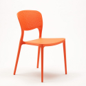 Zestaw 20 szt kolorowe polipropylenowe krzesła GARDEN GIULIETTA 
