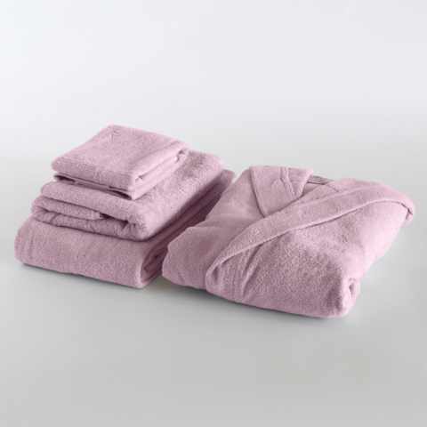 Zestaw 3 ręczników i szlafrok Svad Dondi Ti Amo