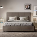 Podwójne łóżko 160x200 cm ze schowkiem nowoczesna sypialnia Mika M1 Cechy