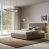 Podwójne łóżko 160x200 cm ze schowkiem nowoczesna sypialnia Mika M1 Stan Magazynowy