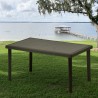 Zestaw 12 prostokątnych stołów PolyRattan 150x90 Grand Soleil Boheme Sprzedaż