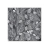 Dekoracyjny obraz drewniany 75x75cm nowoczesny wzór liści Leaves Cechy