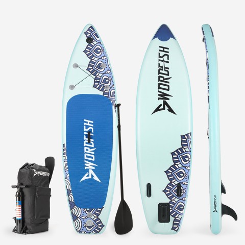 Nadmuchiwana deska SUP Stand Up Paddle Touring 10'6" 320 cm Mantra Pro Promocja