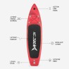 Pompowana deska SUP Stand Up Paddle dla dzieci  8'6260cm Red Shark Junior Katalog