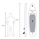 Pompowana deska SUP Stand Up Paddle dla dzieci  8'6260cm Red Shark Junior 