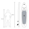 Pompowana deska SUP Stand Up Paddle dla dzieci  8'6260cm Red Shark Junior 