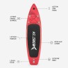 Deska SUP pompowana Stand Up Paddle Touring 12'0 366cm Red Shark Pro XL Katalog