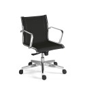 Niskie ergonomiczne krzesło biurowe z oddychającą siatką Stylo LBT Oferta