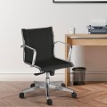Niskie ergonomiczne krzesło biurowe z oddychającą siatką Stylo LBT Promocja