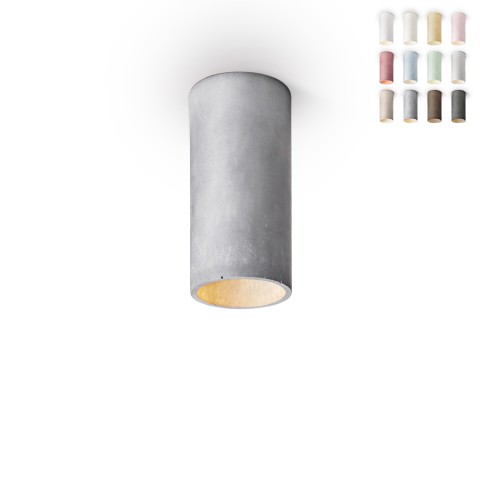 Lampa sufitowa wisząca cylindryczna 13cm nowoczesny design Cromia