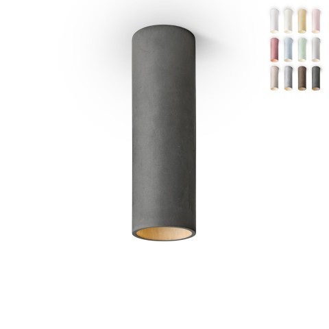 Lampa sufitowa wisząca cylindryczna 20cm nowoczesny design Cromia