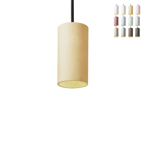 Lampa wisząca w kształcie cylindra 13 cm kuchnia restauracja Cromia