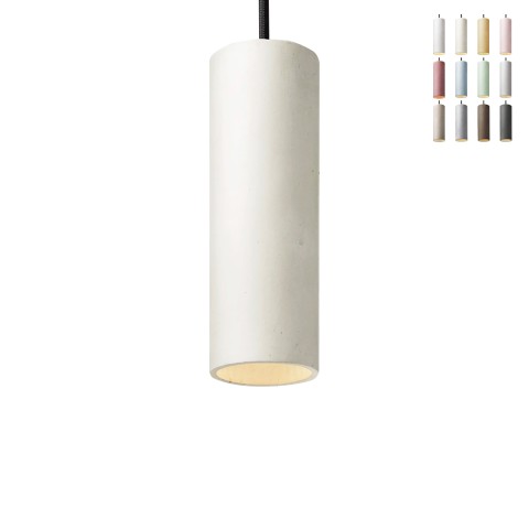Lampa wisząca w kształcie cylindra 20 cm kuchnia restauracja Cromia