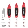 Pompowana deska SUP Stand Up Paddle dla dzieci  8'6260cm Red Shark Junior 