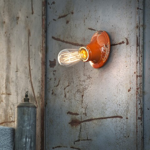 Kinkiet ceramiczny lampa ścienna minimalistyczny design Vintage AP1