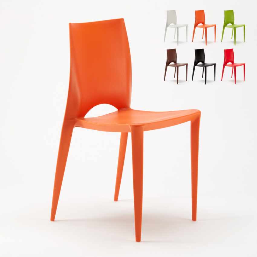 Zestaw 20 krzeseł multicolor Modern Design Zestaw 20 krzeseł multicolor Modern Design