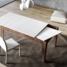 Stół rozkładany 90x160-220cm z białego drewna orzechowego Cico Mix NB Sprzedaż