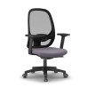 Ergonomiczne krzesło biurowe szara oddychająca siatka Easy G Oferta