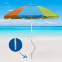 Aluminowy parasol plażowy GiraFacile 200 Cm z warstwą ochronną UV Afrodite 