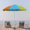 Aluminowy parasol plażowy GiraFacile 200 Cm z warstwą ochronną UV Afrodite 