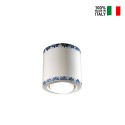 Lampa sufitowa ceramika klasyczny design art deco Trieste PL Sprzedaż