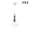 Lampa wisząca art deco design vintage szkło i ceramika Lariat SO-G Sprzedaż